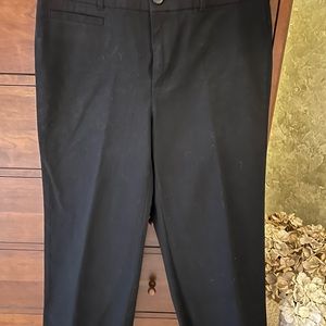 LOFT Outlet Black Crop Pants Sz 2